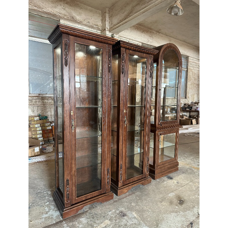 Glass Cabinet Display - Витрина для антиквариата в китайском стиле,