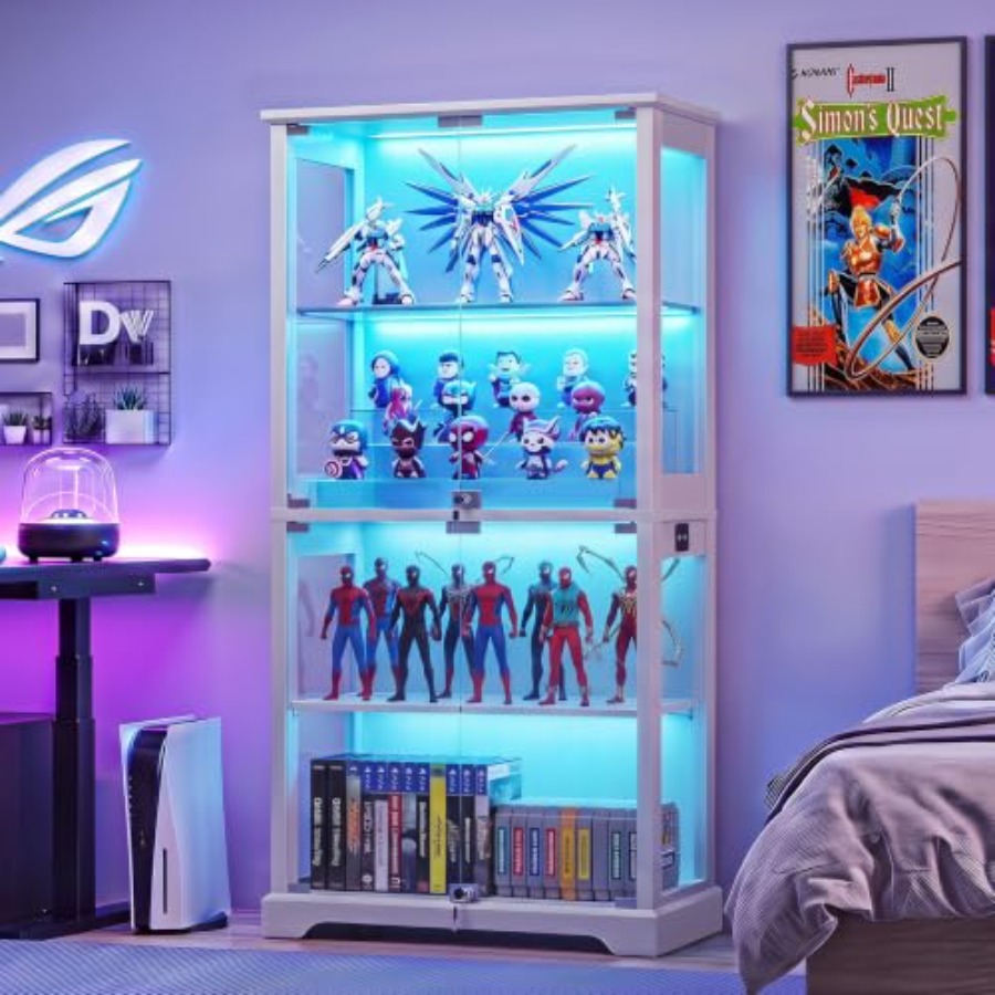 Glass Cabinet Display - Стеклянный витринный шкаф в стиле фермерского