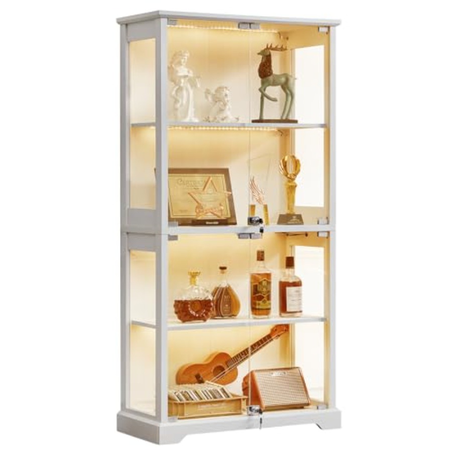 Стеклянный витринный шкаф в ст – обзор и цена Glass Cabinet Display