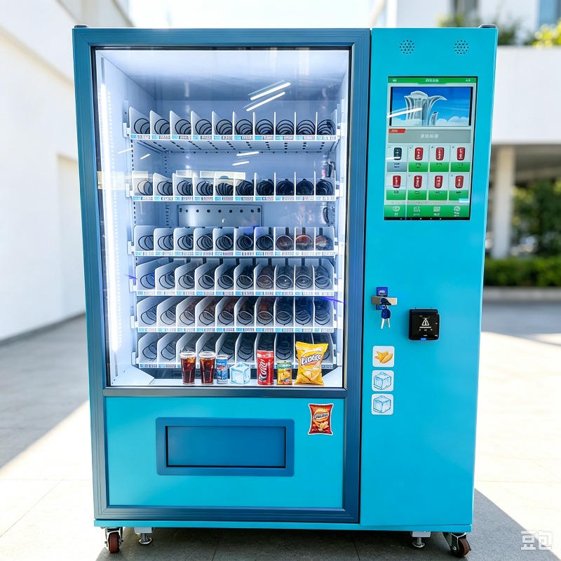 Торговый автомат для закусок с – обзор и цена Vending Machine Qr Code