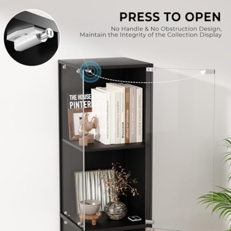 Угловой витринный шкаф со стек – обзор и цена Glass Cabinet Display