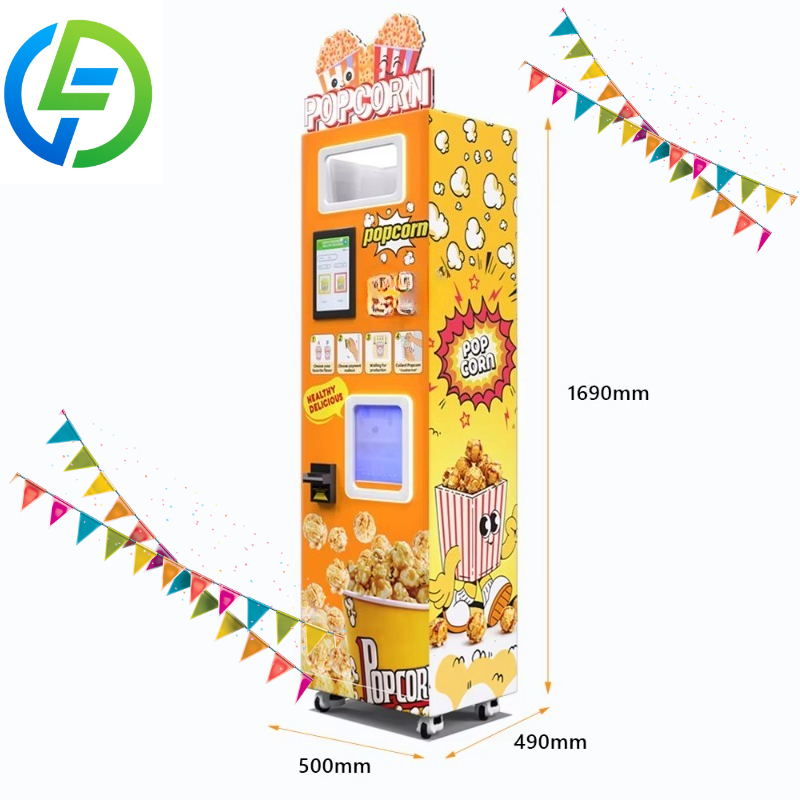 Автомат по продаже попкорна с  – обзор и цена Popcorn Vending Machine
