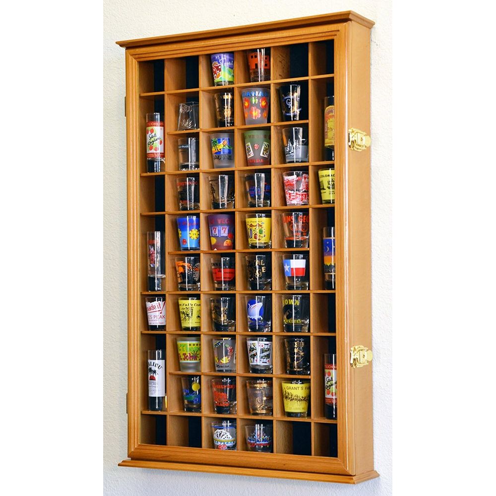 Настенный шкаф-витрина для 54  – обзор и цена Glass Cabinet Display